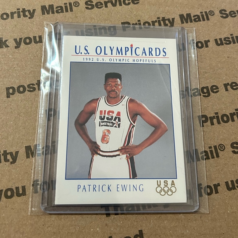 Patrick Ewing ‘92 Impel US Olympicard No. 10